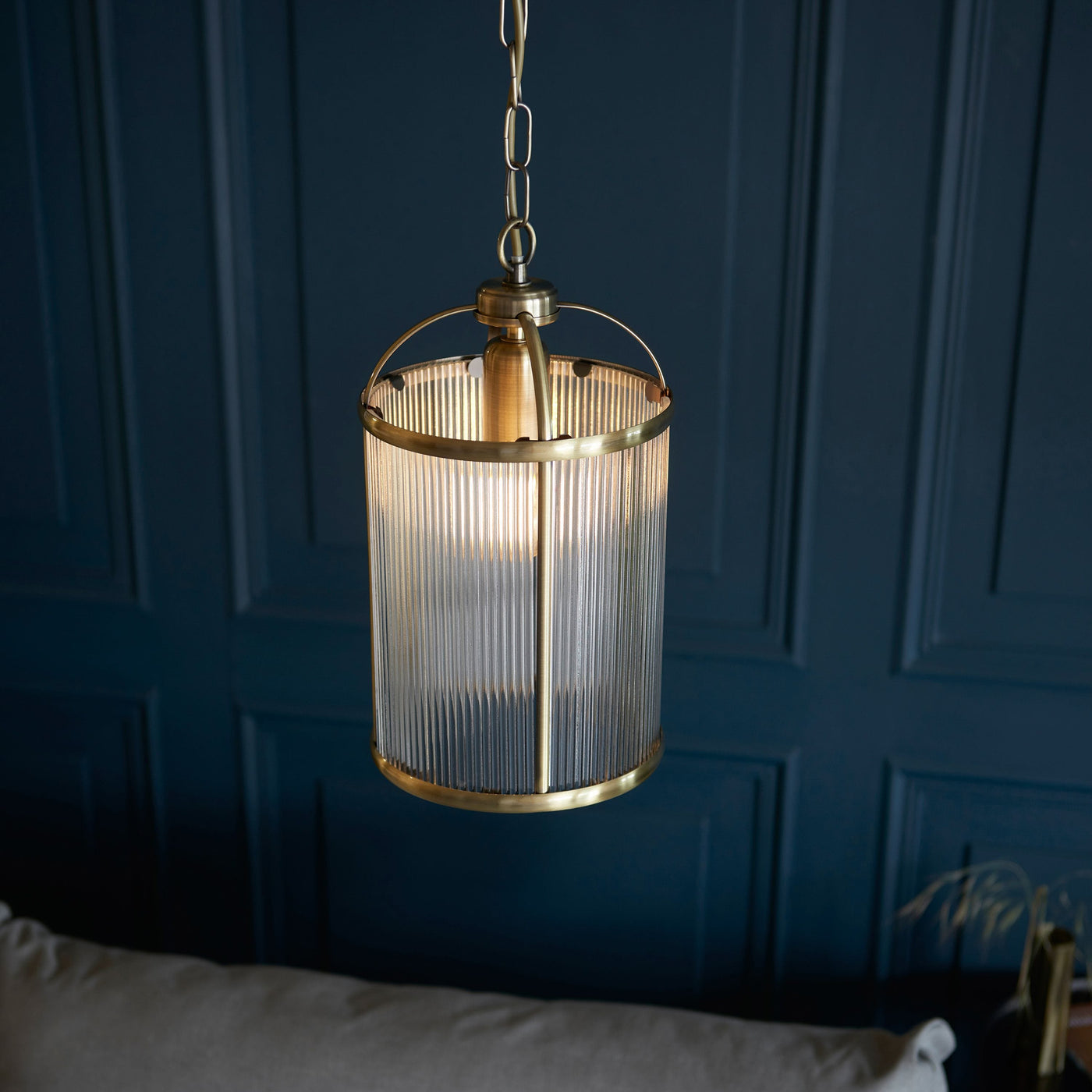 Bodhi Lighting Lambeth Ribbed Pendant House of Isabella UK