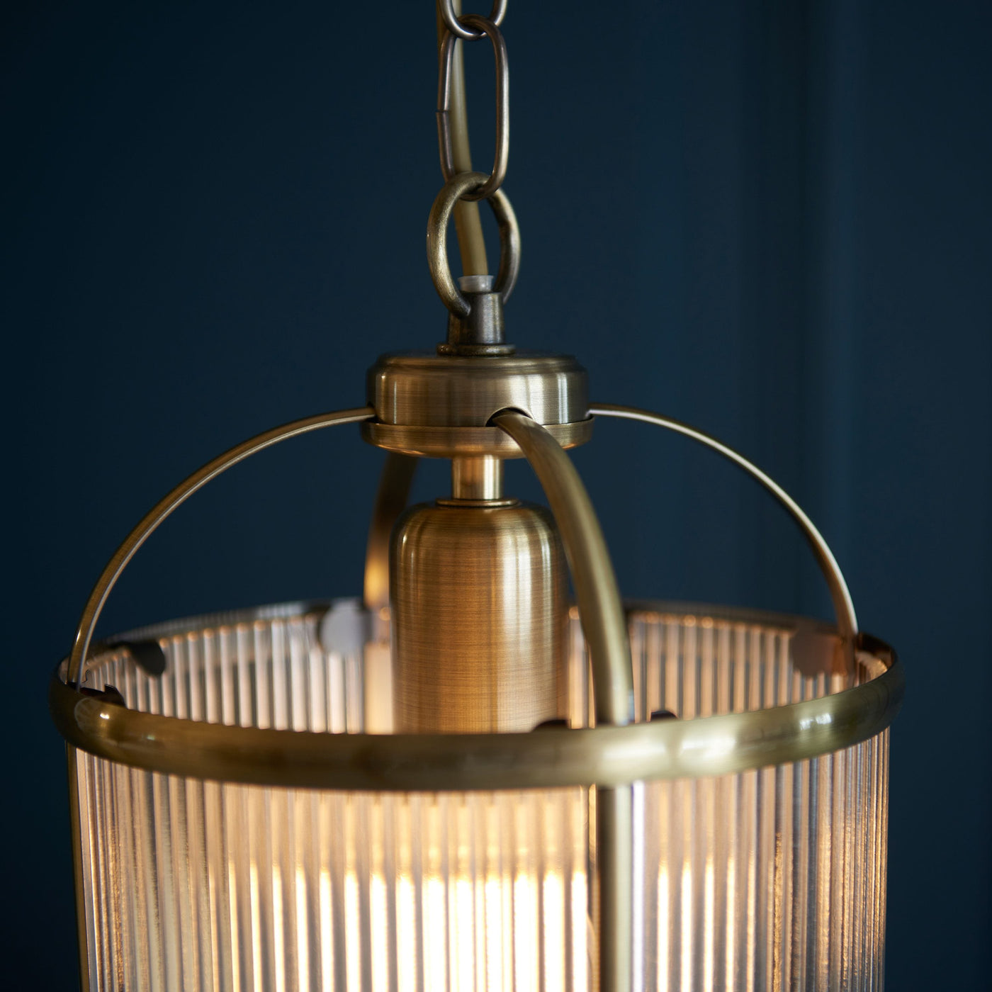 Bodhi Lighting Lambeth Ribbed Pendant House of Isabella UK