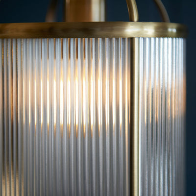 Bodhi Lighting Lambeth Ribbed Pendant House of Isabella UK