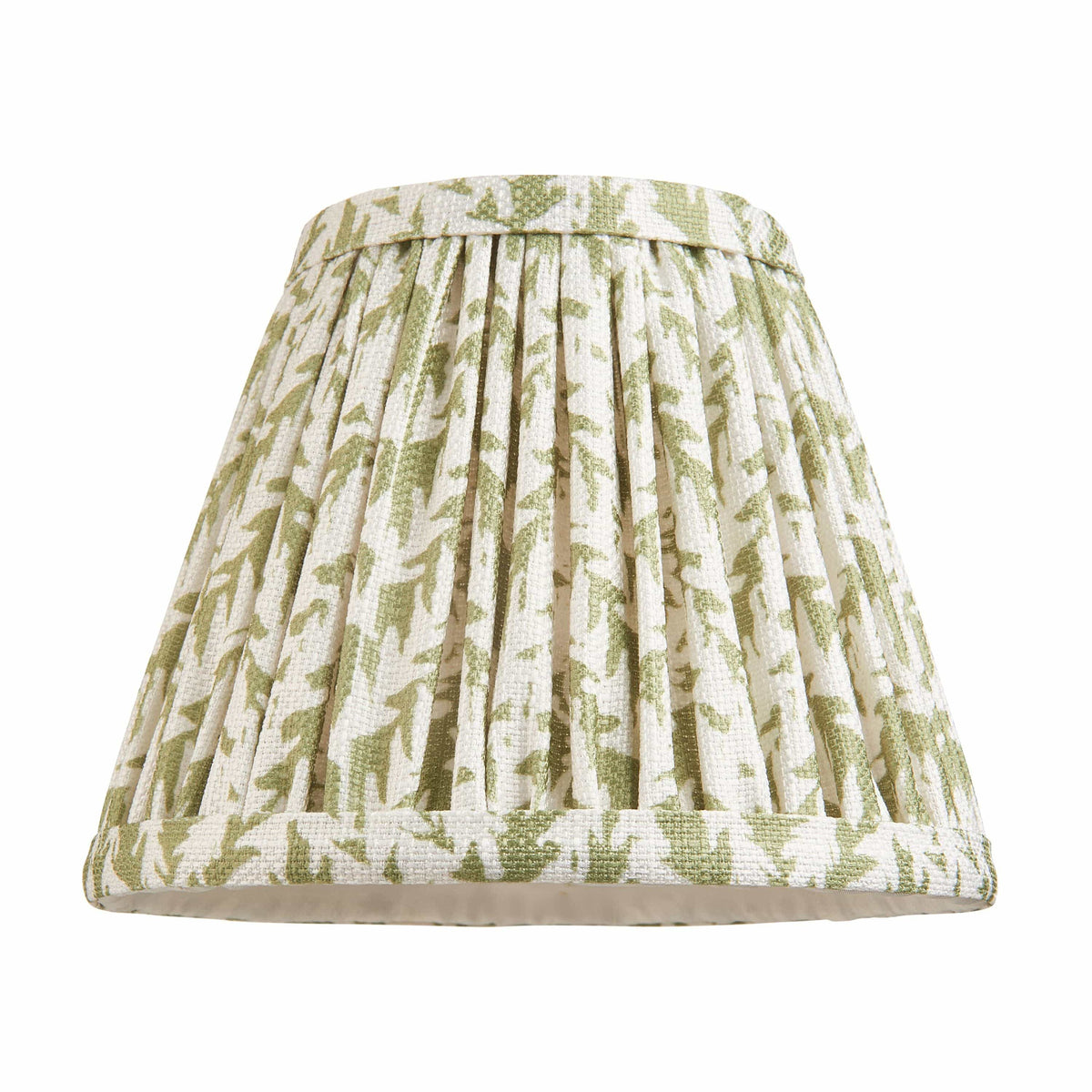 Bodhi Lighting Leaf Shade Herb Garden Green Fabric 16cm House of Isabella UK
