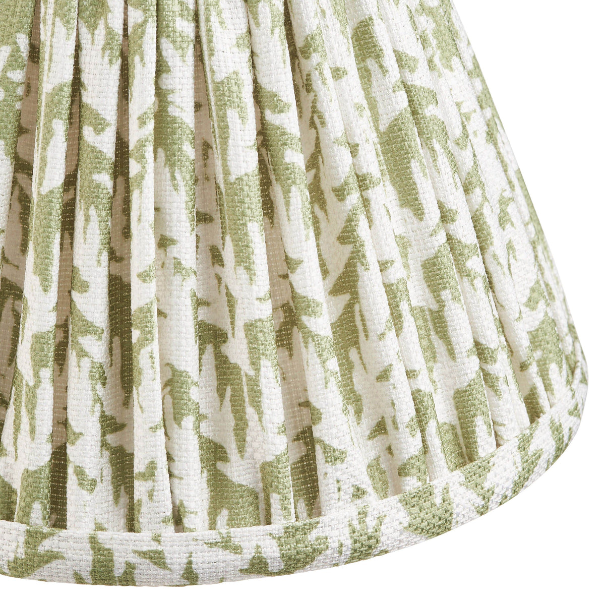 Bodhi Lighting Leaf Shade Herb Garden Green Fabric 16cm House of Isabella UK