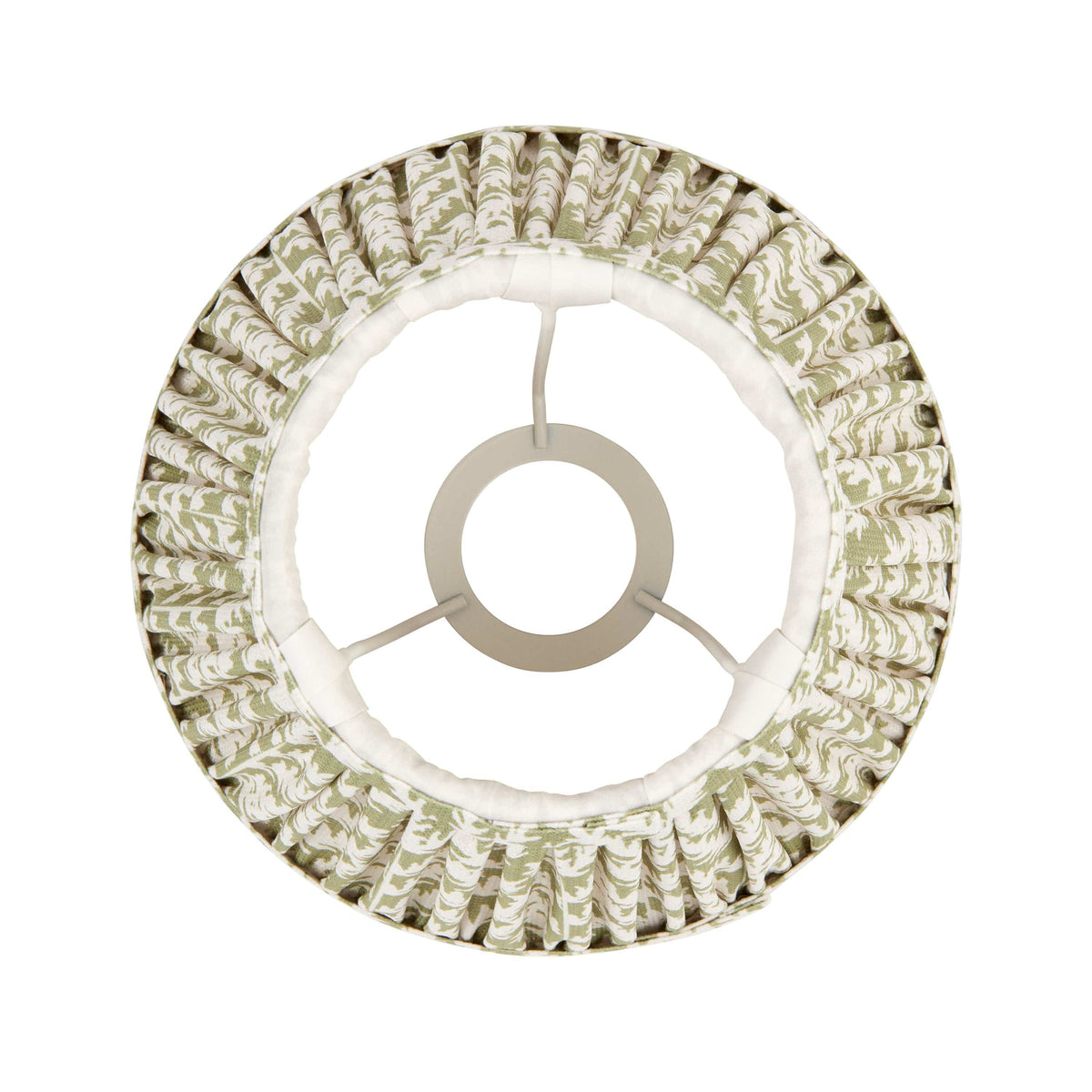 Bodhi Lighting Leaf Shade Herb Garden Green Fabric 20cm House of Isabella UK