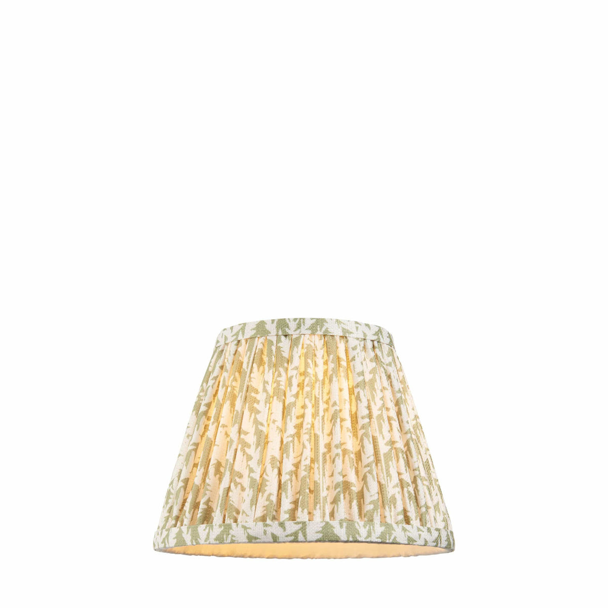 Bodhi Lighting Leaf Shade Herb Garden Green Fabric 20cm House of Isabella UK