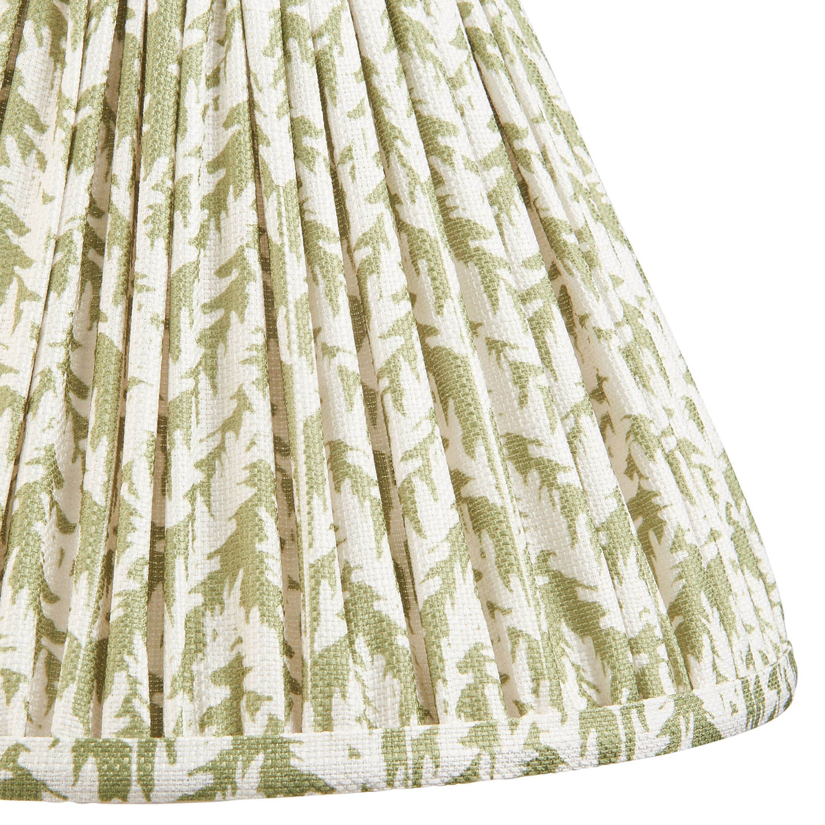 Bodhi Lighting Leaf Shade Herb Garden Green Fabric 30cm House of Isabella UK