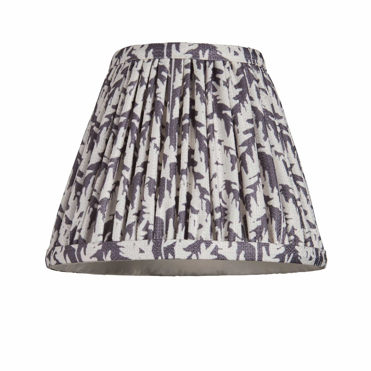 Bodhi Lighting Leaf Shade Pearl Grey Fabric 16cm House of Isabella UK