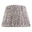 Bodhi Lighting Leaf Shade Pearl Grey Fabric 40cm House of Isabella UK