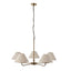 Bodhi Lighting Lille 5 Pendant Light Antique Brass House of Isabella UK