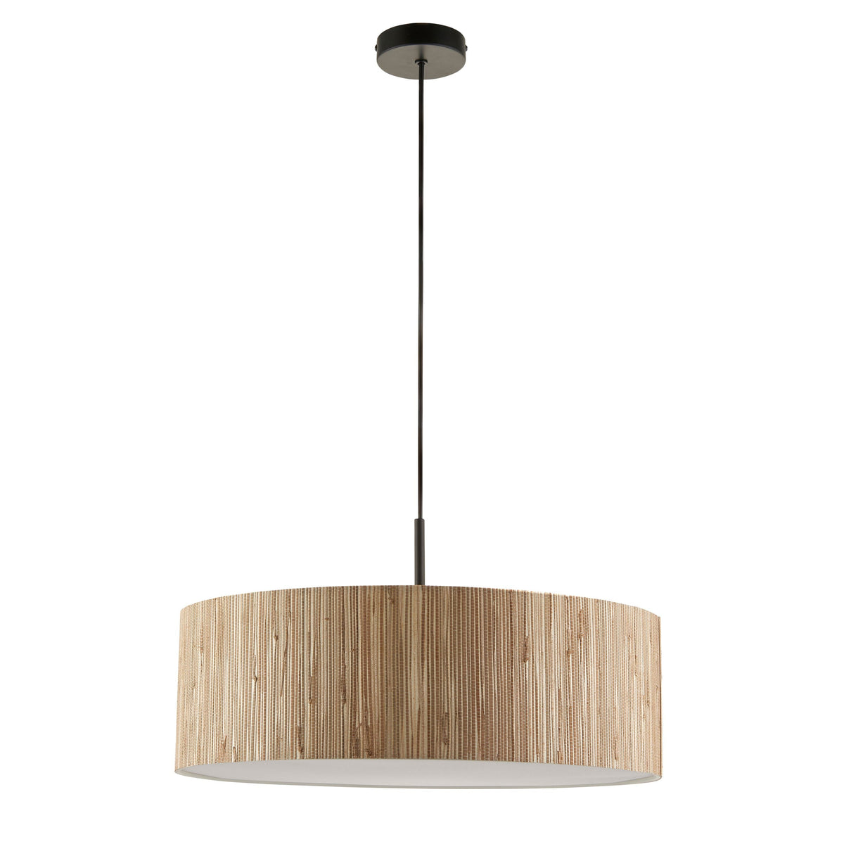 Bodhi Lighting Longshore 3 Pendant Light Natural Seagrass House of Isabella UK