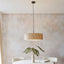 Bodhi Lighting Longshore 3 Pendant Light Natural Seagrass House of Isabella UK