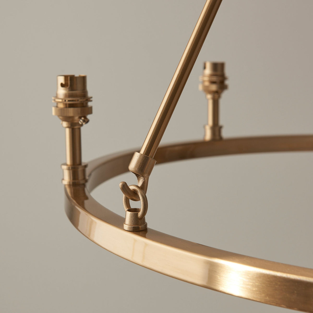 Bodhi Lighting Manchester 6 Pendant Light Fitting Aged Brass House of Isabella UK