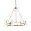 Bodhi Lighting Manchester 6 Pendant Light Fitting Aged Brass House of Isabella UK