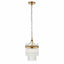Bodhi Lighting Mariette 1 Pendant Light Antique Brass House of Isabella UK
