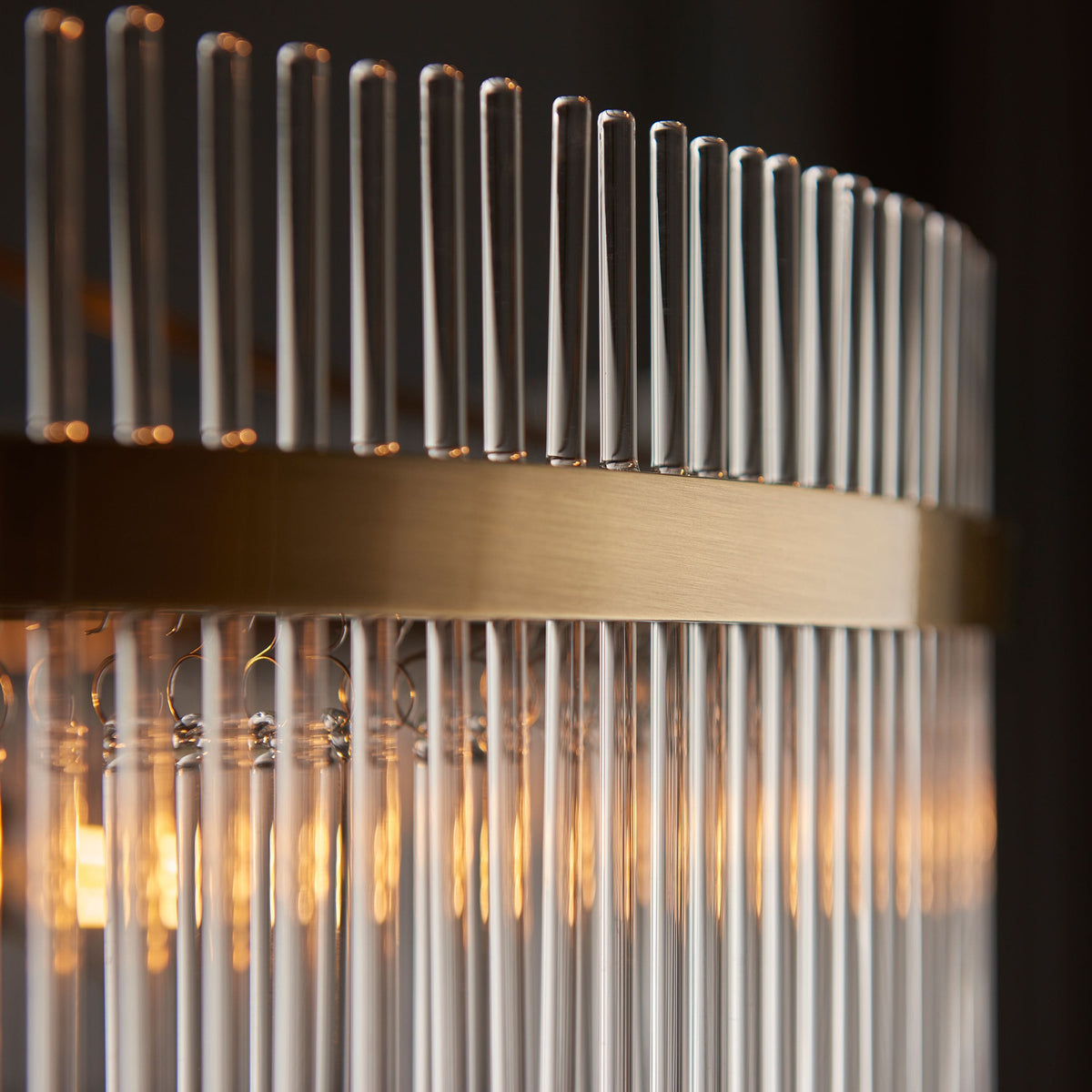 Bodhi Lighting Mariette Grand 7 Pendant Light Antique Brass House of Isabella UK