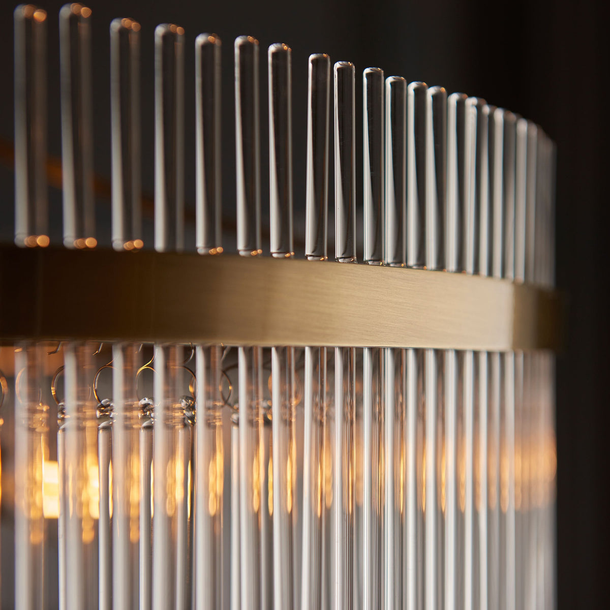 Bodhi Lighting Mariette Grand 7 Pendant Light Antique Brass House of Isabella UK