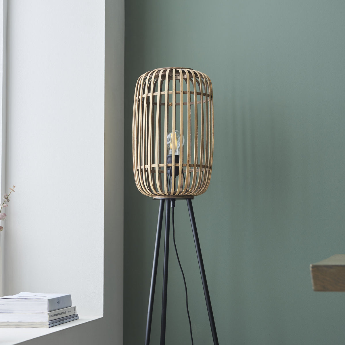 Mathias Floor Light Natural Bamboo.