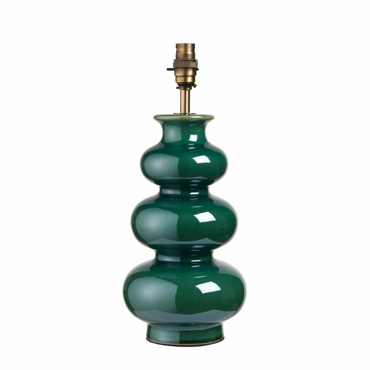 Bodhi Lighting Monrow Table Lamp Gloss Green Reactive Glaze House of Isabella UK