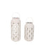 Bodhi Lighting Oliva Solar Lantern White Set of 2 House of Isabella UK