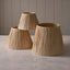 Bodhi Lighting Raffia Tapered Shade Natural 24cm House of Isabella UK