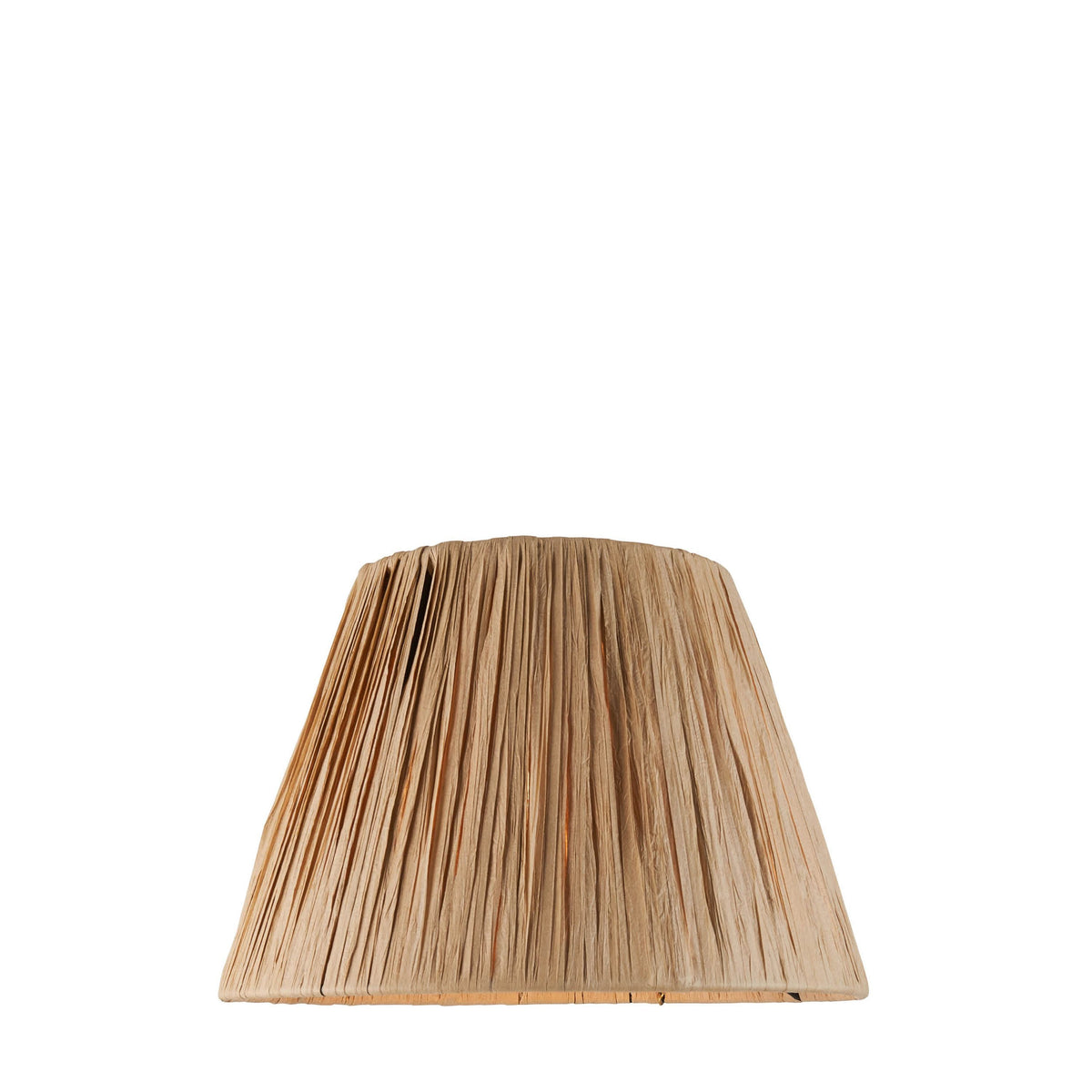 Bodhi Lighting Raffia Tapered Shade Natural 24cm House of Isabella UK