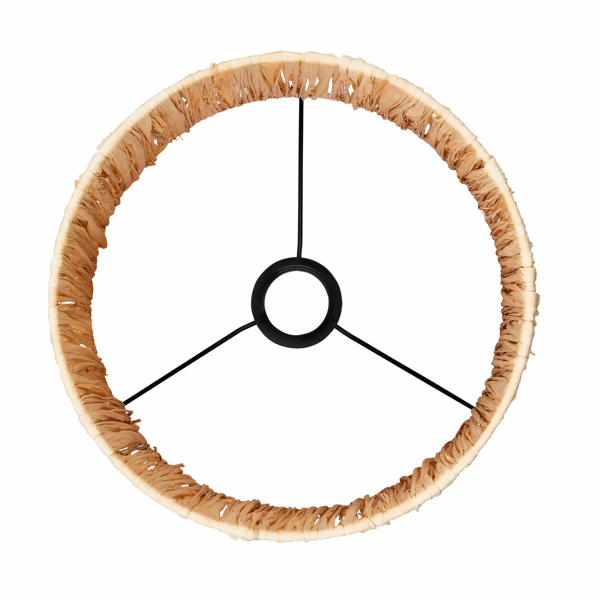 Bodhi Lighting Raffia Tapered Shade Natural 30cm House of Isabella UK