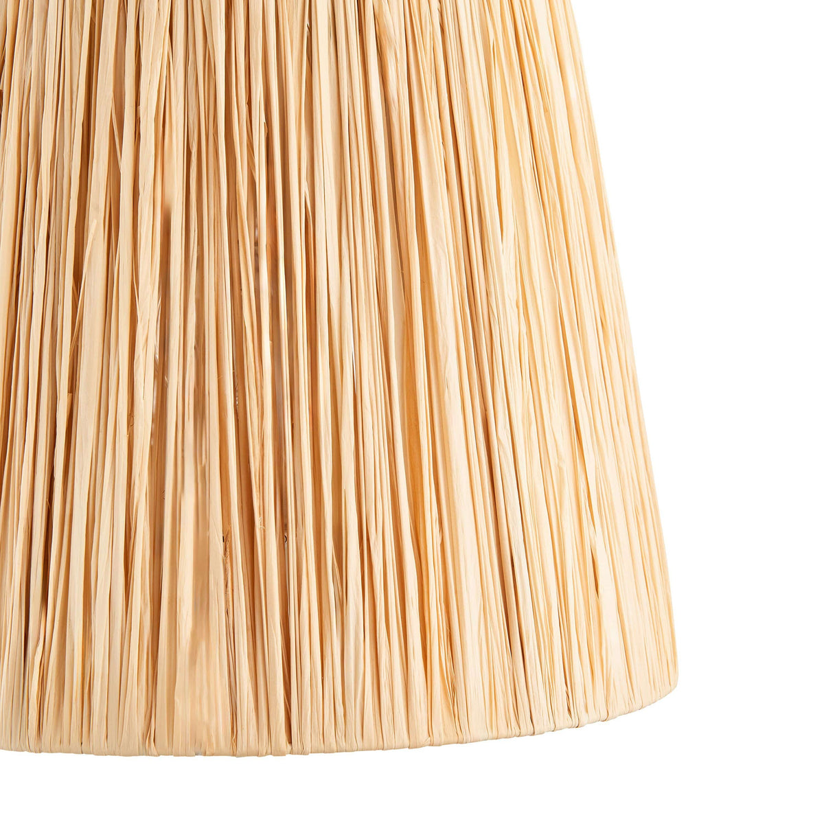 Bodhi Lighting Raffia Tapered Shade Natural 30cm House of Isabella UK