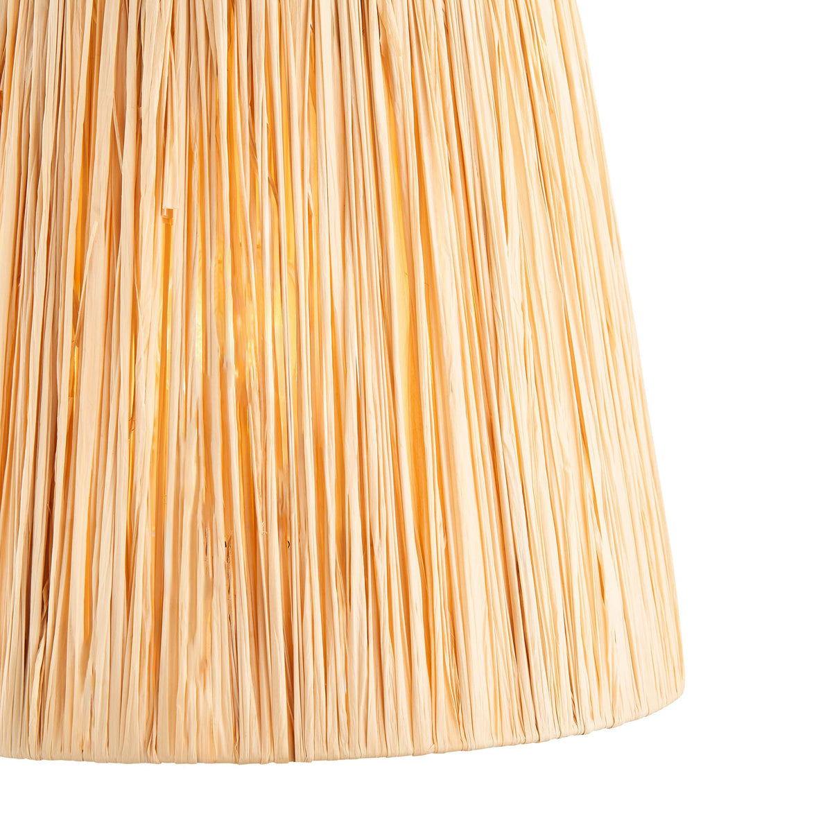 Bodhi Lighting Raffia Tapered Shade Natural 30cm House of Isabella UK