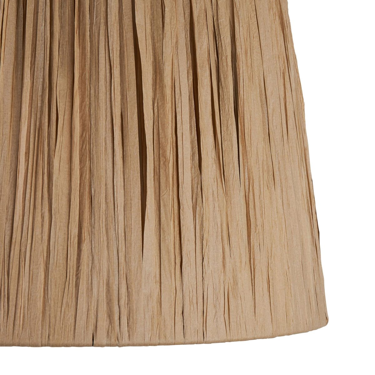 Bodhi Lighting Raffia Tapered Shade Natural 32cm House of Isabella UK