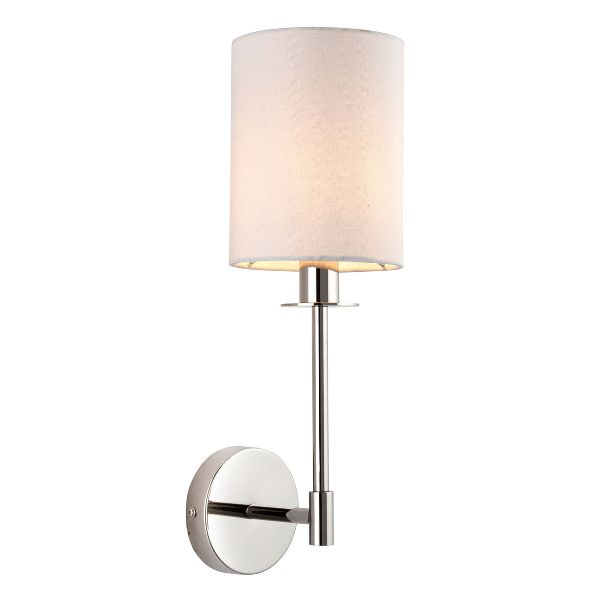 Sancho 1 Wall Light Bright Nickel.
