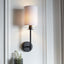 Bodhi Lighting Sancho 1 Wall Light Matt Black House of Isabella UK