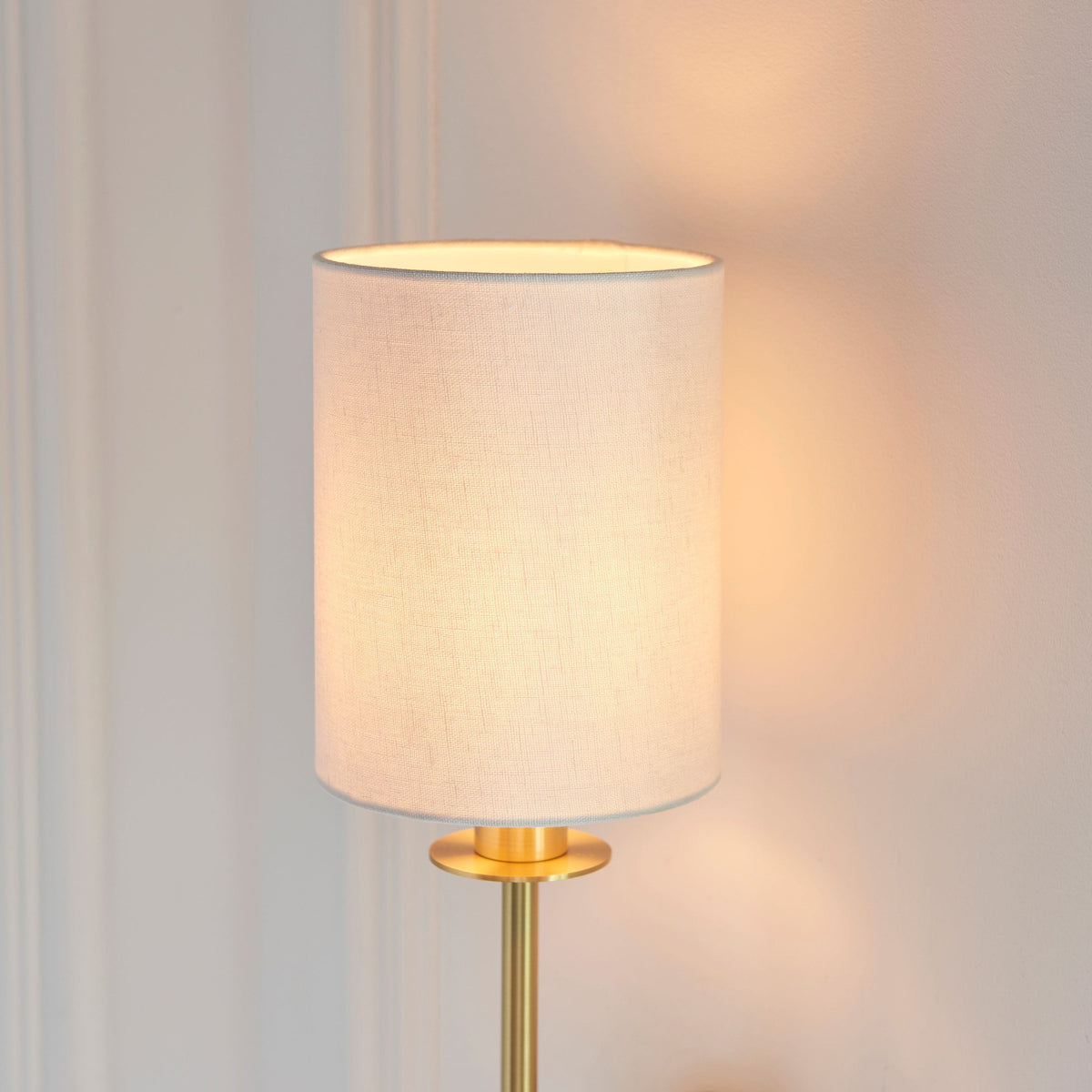 Sancho 1 Wall Light Satin Brass.