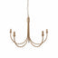 Bodhi Lighting Sandiego 5 Pendant Light Fitting Curved Brass House of Isabella UK