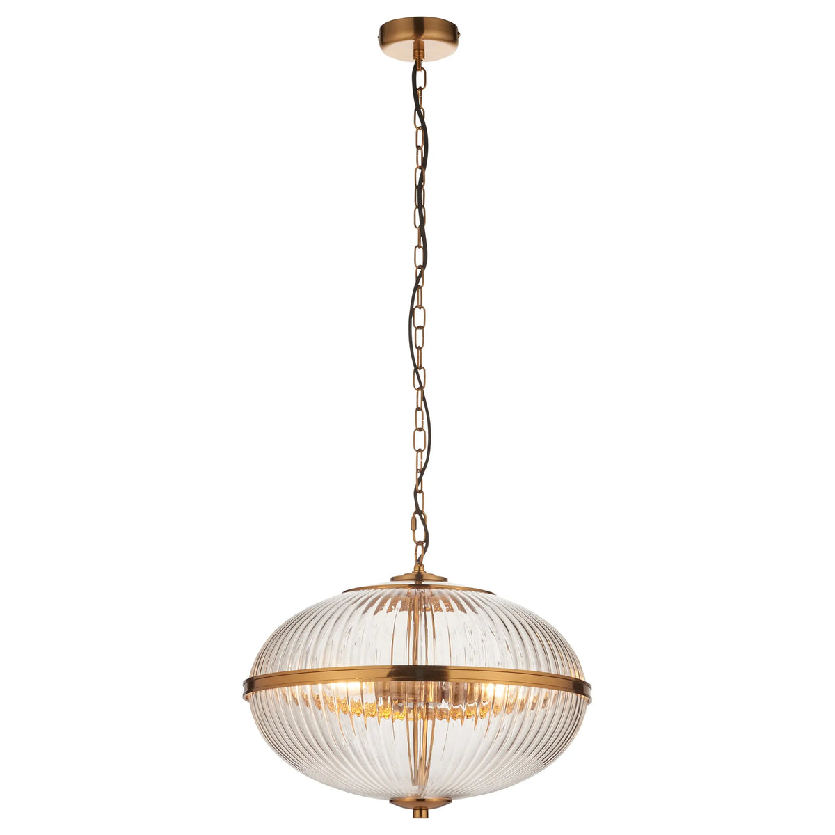 Bodhi Lighting Somerset 3 Pendant Light Vintage Brass House of Isabella UK