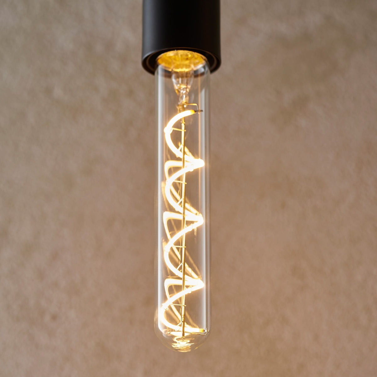 Spiral E27 Tubular 4W LED Warm White.