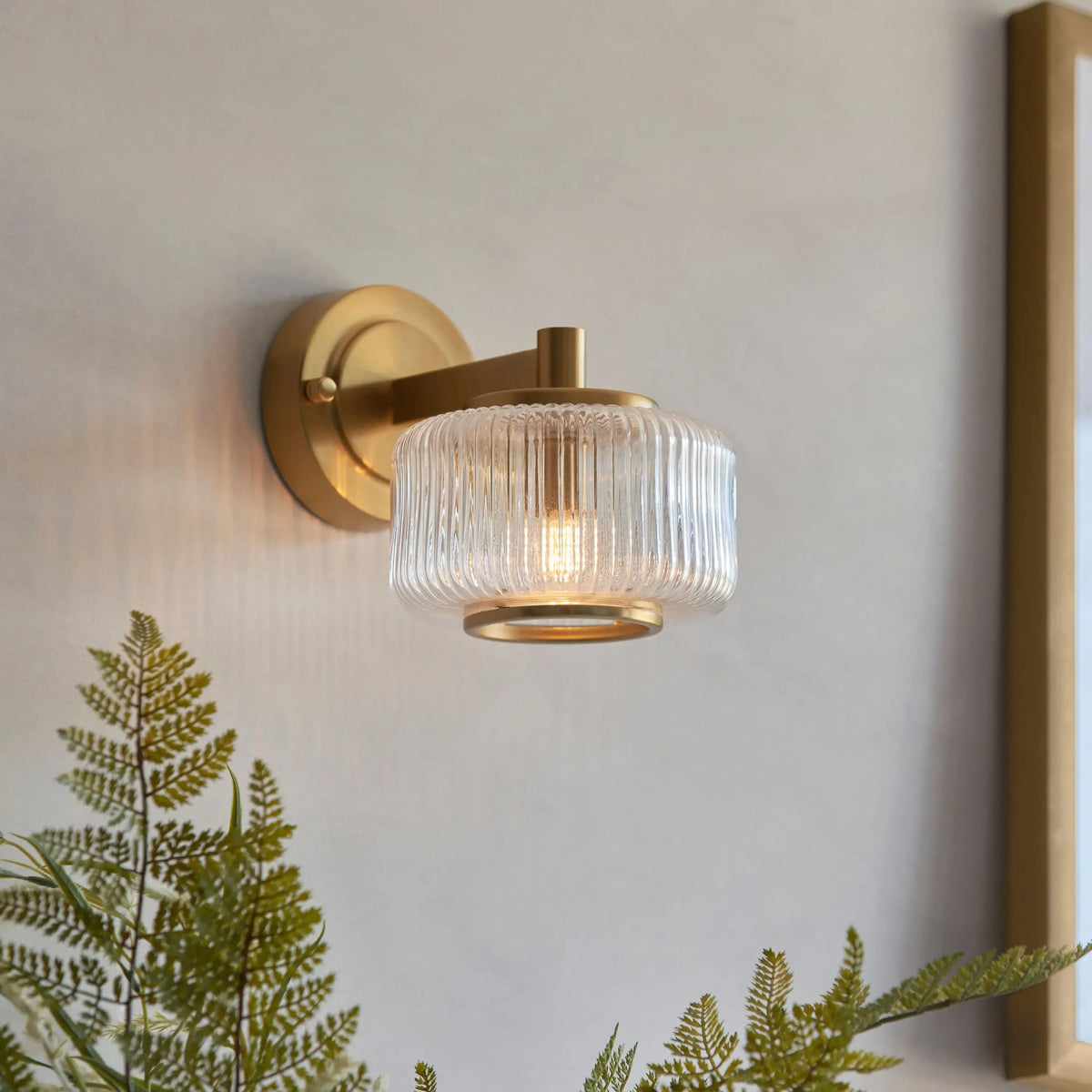 Bodhi Lighting Stamford Wall Light Brushed Aged Brass House of Isabella UK