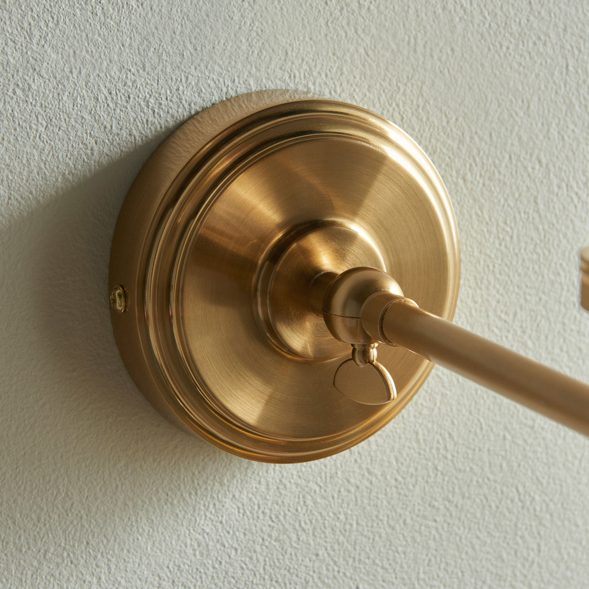 Bodhi Lighting Steph Fold 1 Wall Light Fitting Brushed Aged Brass House of Isabella UK