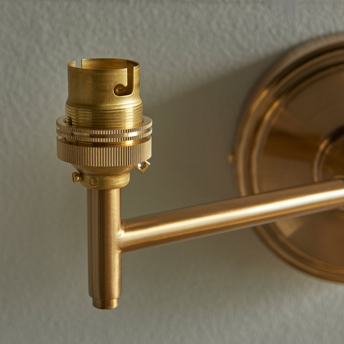 Bodhi Lighting Steph Fold 1 Wall Light Fitting Brushed Aged Brass House of Isabella UK