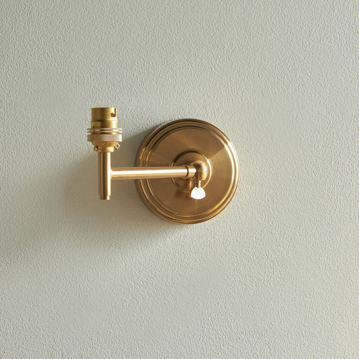 Bodhi Lighting Steph Fold 1 Wall Light Fitting Brushed Aged Brass House of Isabella UK