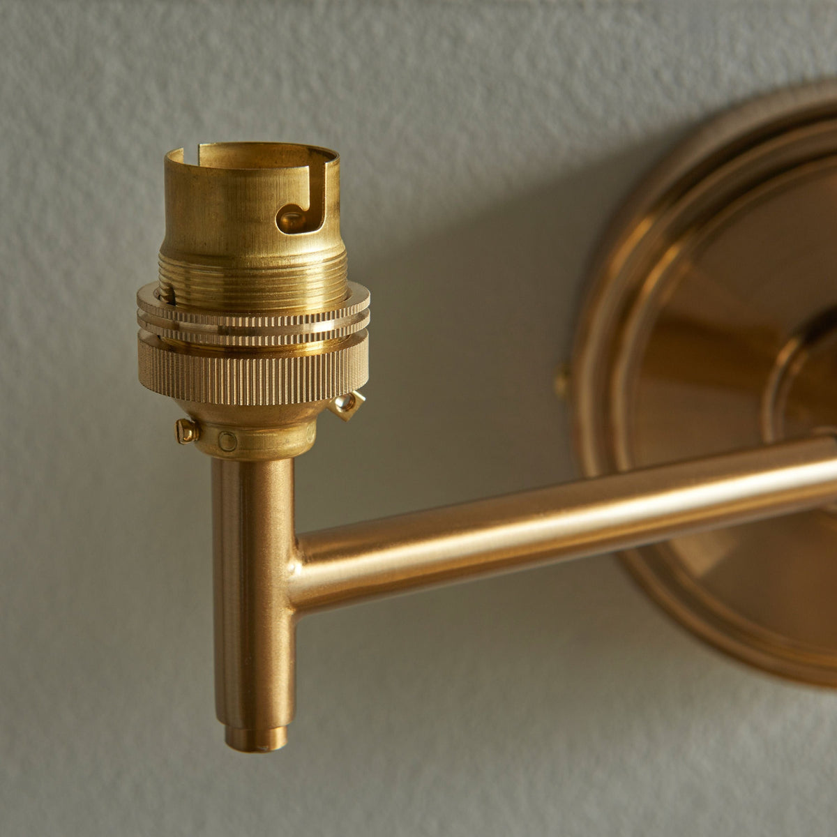 Bodhi Lighting Steph Fold 1 Wall Light Fitting Brushed Aged Brass House of Isabella UK