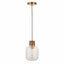Bodhi Lighting Travi 1 Pendant Light Dark Brown Emperador Marble House of Isabella UK