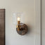 Bodhi Lighting Travi Wall Light Dark Brown Emperador Marble House of Isabella UK