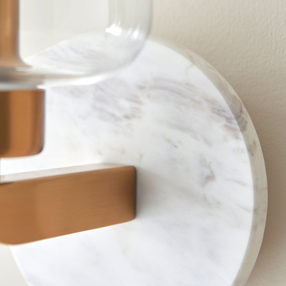 Bodhi Lighting Travi Wall Light White Volakas Marble House of Isabella UK