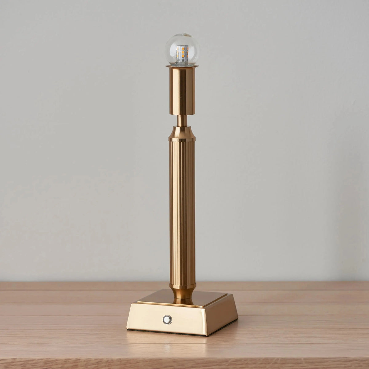 Bodhi Lighting Trowbridge Rechargeable Table Lamp Base Aged Brass House of Isabella UK