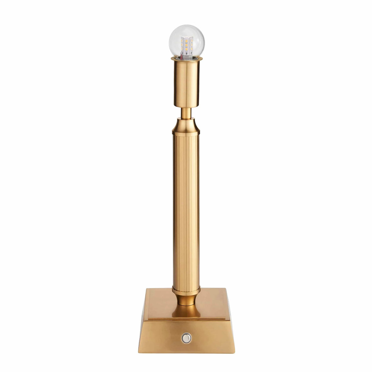 Bodhi Lighting Trowbridge Rechargeable Table Lamp Base Aged Brass House of Isabella UK