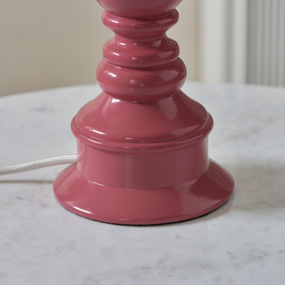 Bodhi Lighting Turtle Table Lamp Base Pink Clay House of Isabella UK