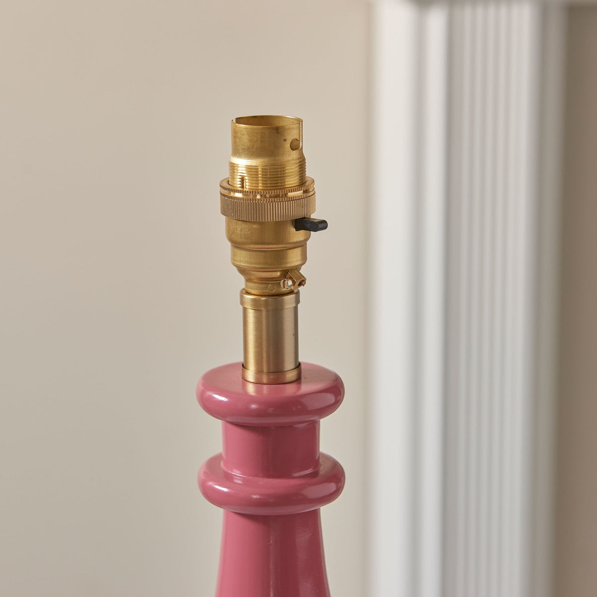 Bodhi Lighting Turtle Table Lamp Base Pink Clay House of Isabella UK