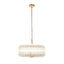 Bodhi Lighting Valentina 5 Pendant Light Brushed Aged Brass House of Isabella UK
