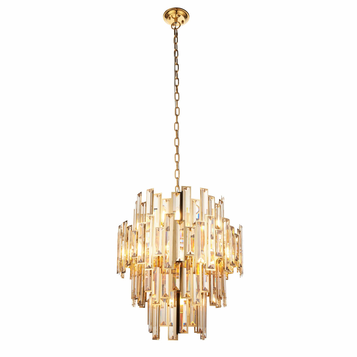 Bodhi Lighting Viv 12 Pendant Light Gold Champagne House of Isabella UK