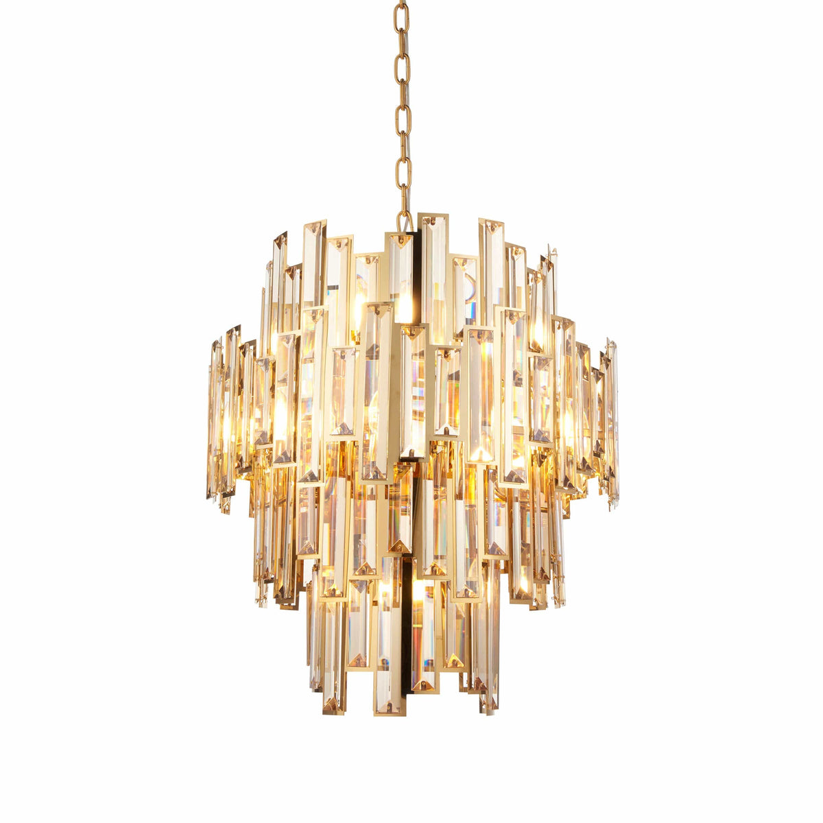 Bodhi Lighting Viv 12 Pendant Light Gold Champagne House of Isabella UK