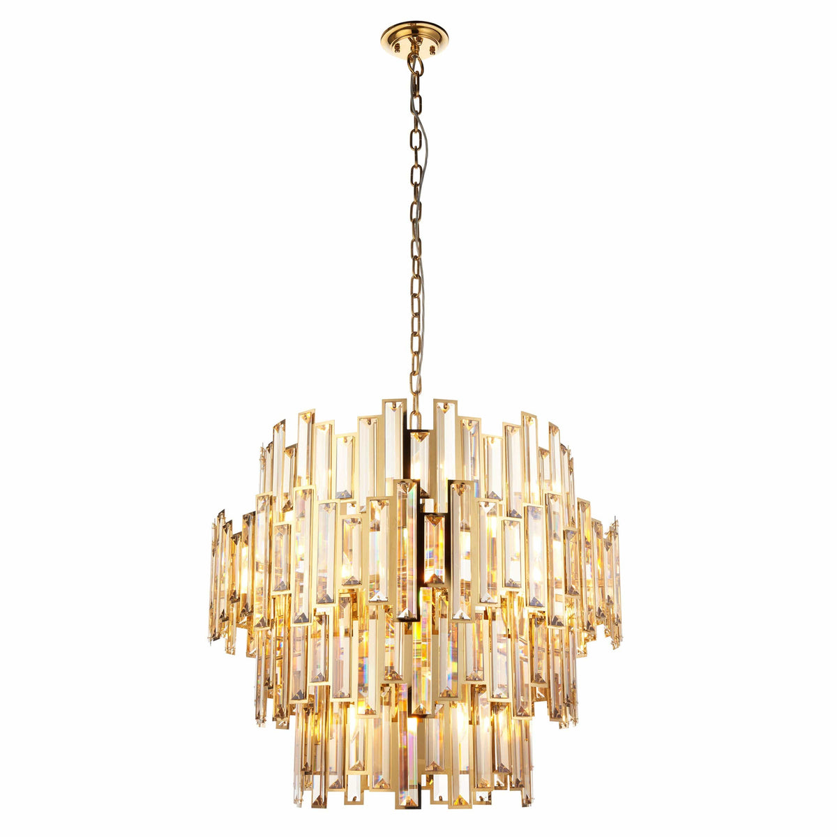 Bodhi Lighting Viv 15 Pendant Light Gold Champagne House of Isabella UK