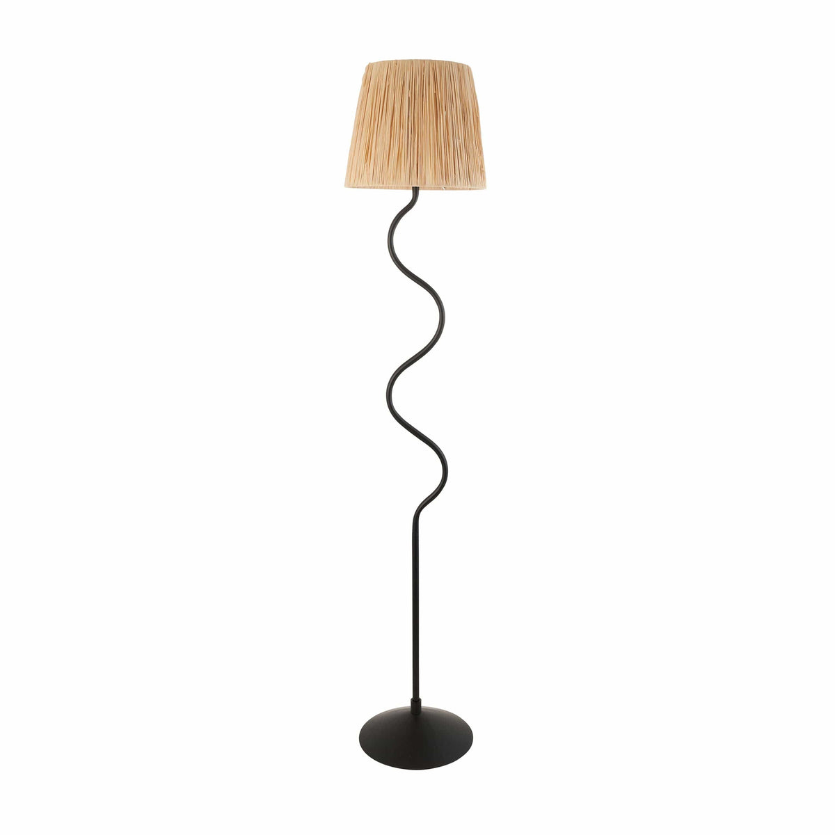 Bodhi Lighting Wrigley 1 Floor Lamp Matt Black House of Isabella UK